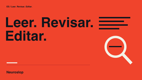 Portada del artículo: Leer. Revisar. Editar.